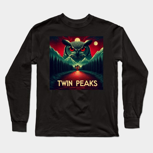 Twin Peaks Long Sleeve T-Shirt by Iceman_products